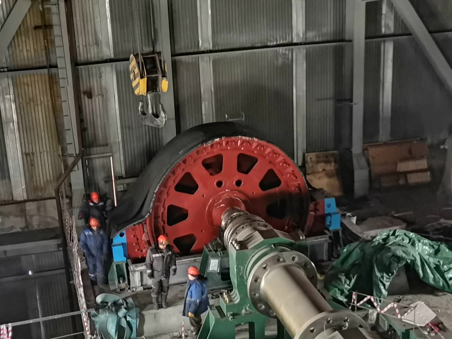 Реконструкция башенного копра «Сибиряк» Таштагольского рудника АО «ЕВРАЗ-ЗСМК», г. Таштагол